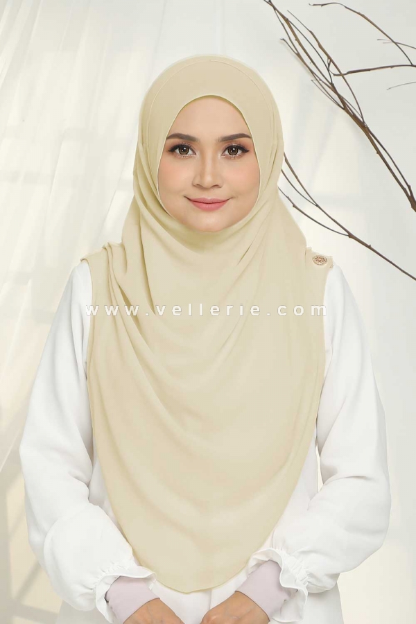 Tudung Instant AILEEN - AL68 - Dusty Yellow Tudung Instant AILEEN - AL68 - Dusty Yellow